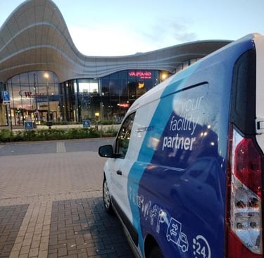Bedrijfsauto ideal concept bij Mall of the Netherlands