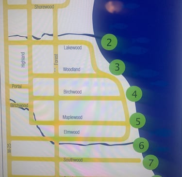 Huronia Heights Subdivision Worth Township, MI