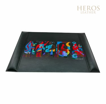 Carpeta de cuero para escritorio por Heros Leather