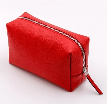 Cosmetiquera de dama en cuero por Heros Leather
