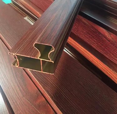 wood finish sublimated steel in the philippines by aijun enterprises