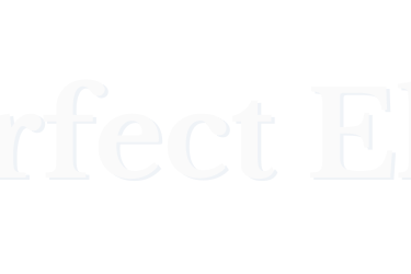 logo horizontal de perfect elite mx con texto