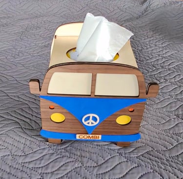 a tissue paper towel holder van combi boite mouchoirs