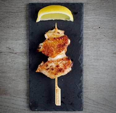 Chicken Wing Tebasaki  Skewer in Yakitori Catering