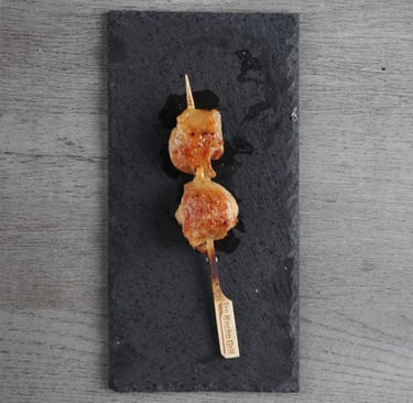 Chicken Oyster Soriresu Skewer in Yakitori Catering