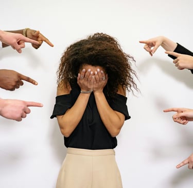 woman being bullied