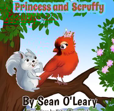  A red cardinal and a square became friends