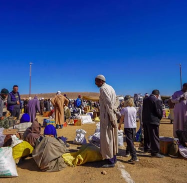 zagora weekly souk - soul of nomads