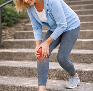 douleur du genou escaliers