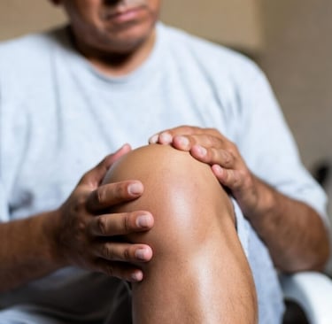 genou gonfle inflammation articulation genou