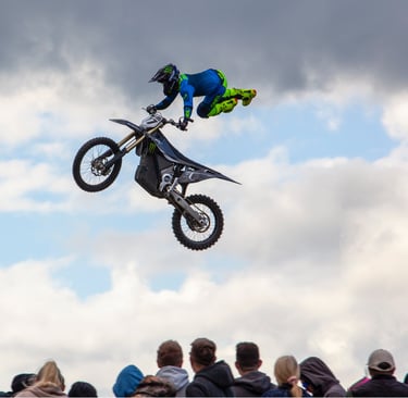 Motocross at The Initiate show at Goodwood