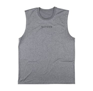 NVYSKN Mens Fast Drying Training Tank Top grey