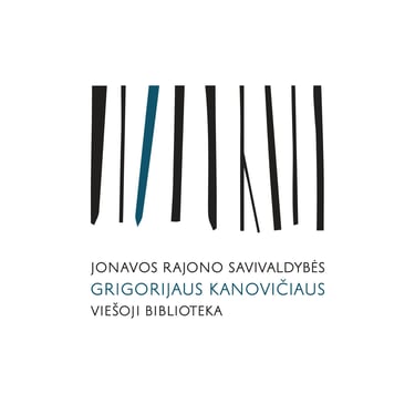G. Kanovičiaus bibliotekos logotipas
