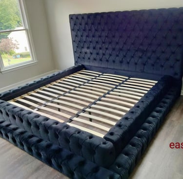 Professional bedroom furniture assembly with bed, dresser, and nightstands in marietta, ga homes