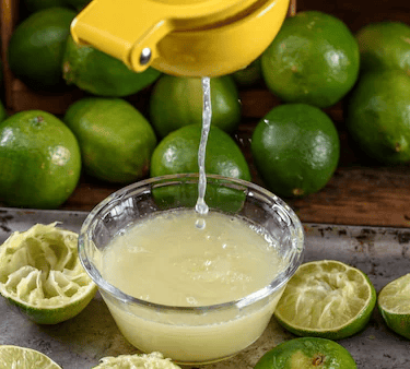 Add lime with ginger