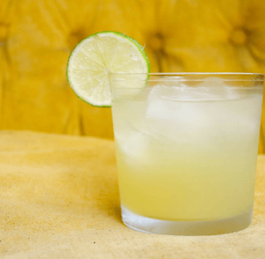 Limeade with ginger