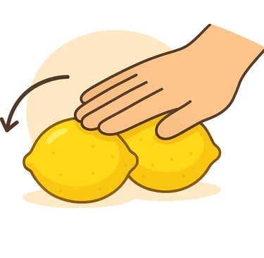Crushing lemon