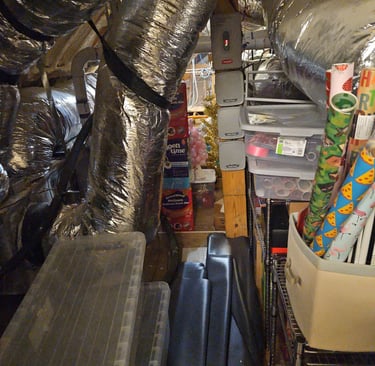 HVAC system with too many obstructions