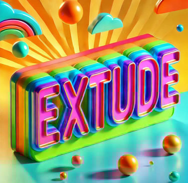 CorelDraw Extrude Tool