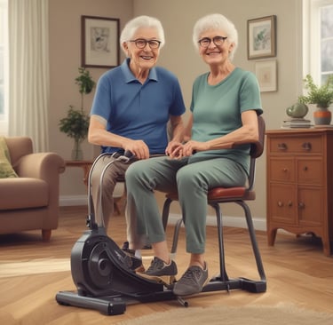 a bicycle leaning against a blue fence