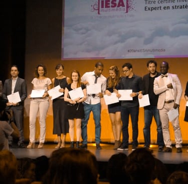 Priemier Sénégalais diplomé de l'ecole IESA Multimédia de Paris en Stratégie Digitale