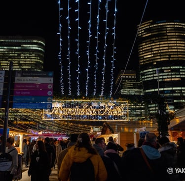 MArché de Noel la Defense