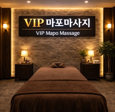 VIP 마포마사지 배드룸
