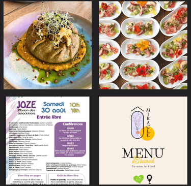 Flux Intagram oct 2025 Ô Miracle traiteur végétal végétarien végan