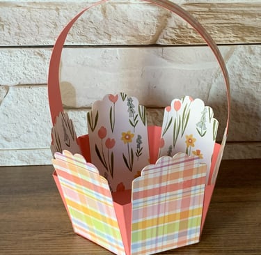 Small simple Easter basket