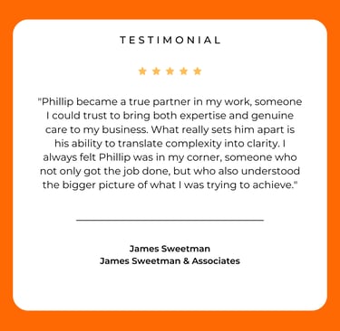 Phillip Twyford Testimonial