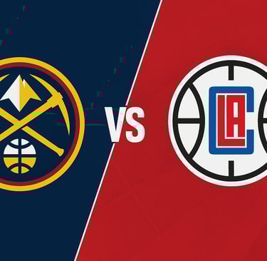 DENVER NUGGETS AT LOS ANGELES