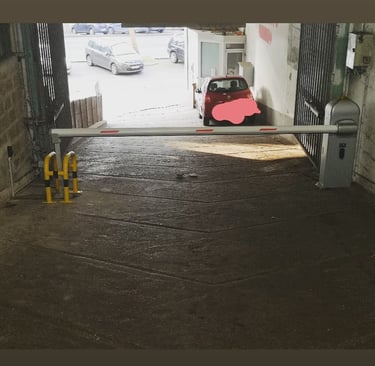 Barrière levante en Indre-et-Loire