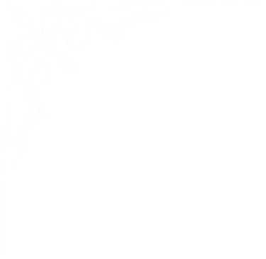 Elément décoratif - coin stylisé gothique - Carine Henry.