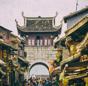 TOUR CHINA - TOURCHINA - ANCIENT CITY IN CHINA