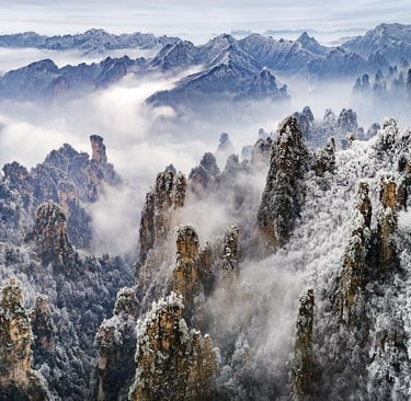 TOURCHINA - TOUR CHINA - SPOT ALAM DI MUSIM DINGIN DI CHINA