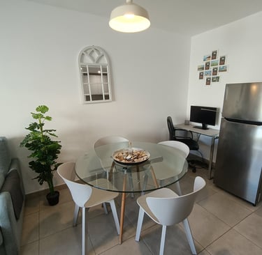Photo of the living room of an apartment to rent in Corralejo