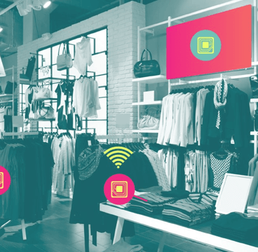 clothing store with RFID technology
