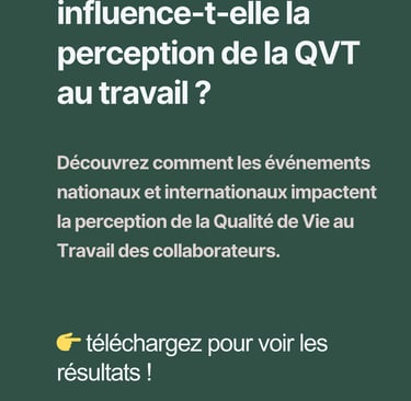Influence du contexte sur la QVCT