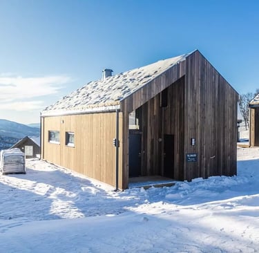Wooden cabins