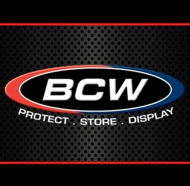 BCW Supplies Logo protect store display