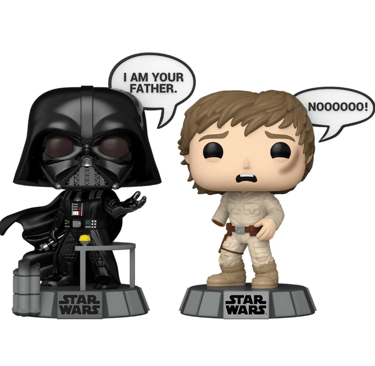 Star Wars Darth Vader & Luke Skywalker Funko Pop! Vinyl Figure 2-Pack