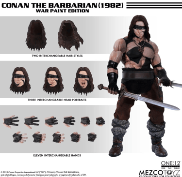 Conan The Barbarian (1982): War Paint Edition One:12 Collection Action Figure