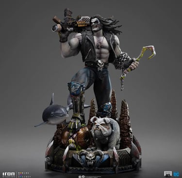 DC Comics Lobo Unleashed 1:10 Art Scale Limited Edition Statue