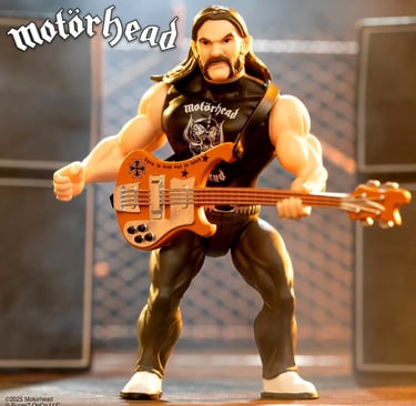 Motorhead Lemmy Vintage 5 1/2-Inch Action Figure