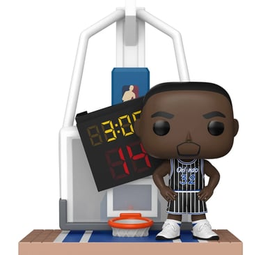 NBA Legends Magic Shaq with Backboard Deluxe Funko Pop! Vinyl Figure #207