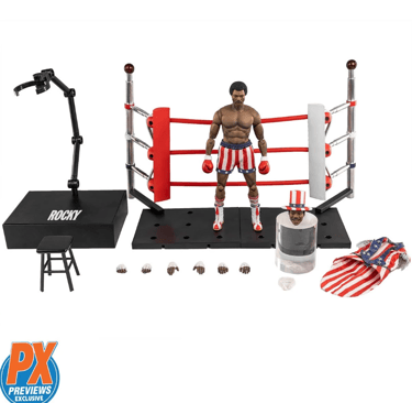 Rocky I Apollo Creed Exquisite Super Series 1:12 Scale Action Figure - Previews Exclusive