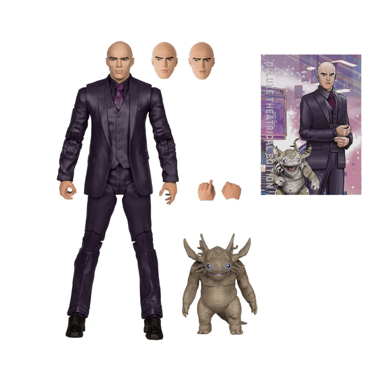 DC Multiverse Deluxe Theatrical Edition Wave 1 Superman Movie Lex Luthor and Baby Kaiju 7-Inch Scale