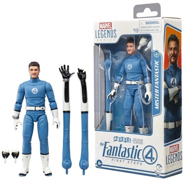 The Fantastic Four: First Steps Marvel Legends Series Mister Fantastic 6-Inch Action Figure