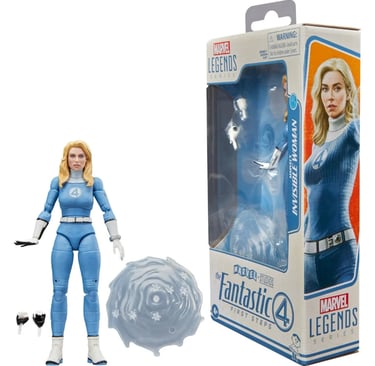 The Fantastic Four: First Steps Marvel Legends Series Invisible Woman Sue Storm 6-Inch Action Figure