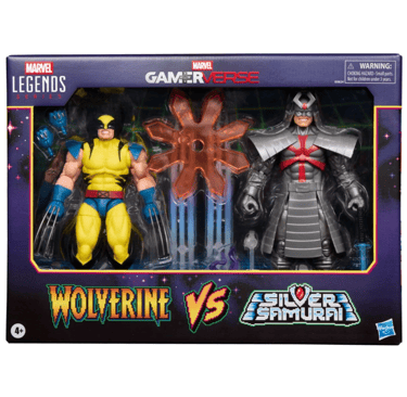 Marvel Legends Series Gamerverse Wolverine vs. Silver Samurai 6-Inch Action Figures